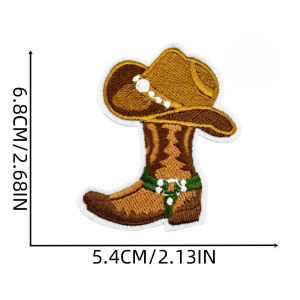 卸売 刺繍 ダラス・カウボーイズ シークレット アイロン接着パッチ 帽子用 ダラス・カウボーイズ 刺繍パッチ - Product Image 4