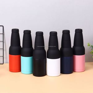 Porte-canette isotherme à double paroi en acier inoxydable pour canettes de bière - Product Image 1