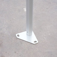 Tente de réception pliable de 10x10 pieds avec logo personnalisé, robuste, pour salons professionnels, expositions et événements promotionnels en plein air