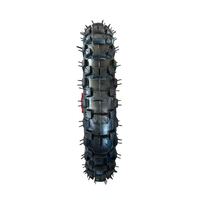 Ensemble pneu et roue de moto tout-terrain 2,5-10 pouces, jante avant et arrière de 10 pouces avec chambre à air pour mini moto 49cc, pièces tout-terrain
