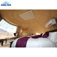 Dômes préfabriqués Casas De China 8m Glamping Hotel Eco Domos Home Igloo Tent