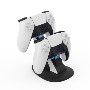 Estación de carga del cargador del controlador <span class=keywords><strong>PS5</strong></span>, soporte de la estación de carga del cargador USB <span class=keywords><strong>Dualsense</strong></span> para <span class=keywords><strong>Sony</strong></span> PlayStation 5 - Product Image 4
