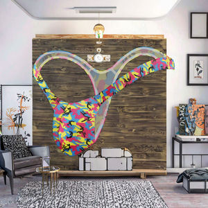 Tanga Sexy para Hombre, Ropa Interior Seductora, Calzoncillos de Camuflaje de Tiro Bajo con Bolsa, Tanga de Spandex/Nailon - Product Image 3