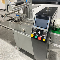Machine d'emballage horizontale à suivi photoélectrique numérique pour barres chocolatées avec enveloppeuse à bande plastique, haute productivité