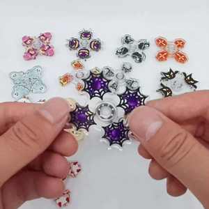 ของเล่นหมุนปลายนิ้วธีมฮาโลวีน รูปผีการ์ตูน ฟักทอง และใยแมงมุม - Product Image 6