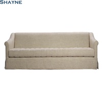 202602 OEM para Marcas Reconocidas SHAYNE FURNITURE, Sofá Clásico de Tela con Diseño Moderno para Sala de Estar, Estilo Americano