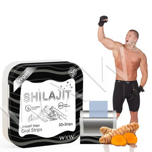 OEM Vegan Pur Himalaya Shilajit Gold Bandelettes Orales Complément Alimentaire de Haute Qualité Bandes de Résine Shilajit de Force 3000MG - Product Image 1