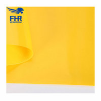 Bâche enduite de PVC de tissu de bâche de vinyle de rouleau de bâche de PVC pour la couverture de tente de camion