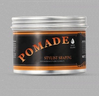 Pommade Coiffante Homme OEM Marque Privée Cire Coiffante à Base d'Eau Fini Mat Naturel Coiffage Libre