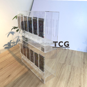 Espositore Personalizzato TCG a 6 Scomparti in Acrilico per Carte Pokémon, Design Impilabile - Product Image 4