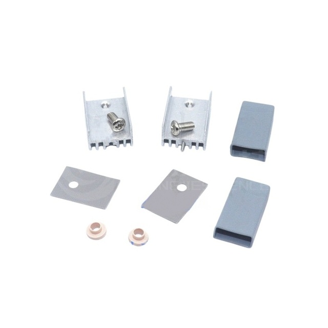 Aluminum Heat Sink Specially for TO220 Transistor, 15*10*20/21mm, Insulating Gasket, Silica Gel Particle, Silicone Cap