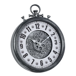 Modern Plastic Quartz Needle Display Hanging Wall Clock with Still Life Pattern for Living Room <strong>Home</strong> Decor - Product Image 3