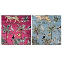 Tapis de mahjong moderne de luxe pliable double face |   Double plaisir/Tapis personnalisé pour l'Année du Cheval