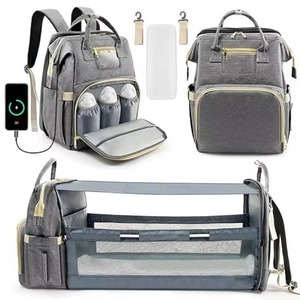Sac à dos pour maman avec station de change, prix d'usine BSCI, en stock, prêt à être expédié - Product Image 3