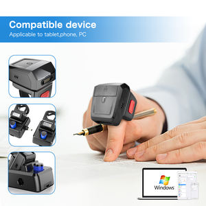 Escáner de Código de Barras Inalámbrico 2D Resistente RS-8000BT, Lector de Códigos QR Portátil con Batería Reemplazable de 450 mAh - Product Image 3