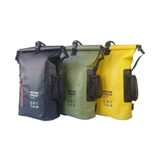 กระเป๋าเป้สะพายหลังชายหาด 25L PVC ความจุขนาดใหญ่ กระเป๋ากันน้ำ แถบสะท้อนแสง กันน้ำ สะดวกสบาย อเนกประสงค์สำหรับการเดินป่ากลางแจ้ง ปั่นจักรยาน - Product Image 1