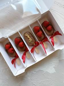 Cajas de Embalaje Ecológicas para Panadería, Caja para Pastel de Sushi con Ventana, Caja para Donuts, Helados, Pasteles, Galletas, Brownies, Bandeja de Papel para Empacar - Product Image 5