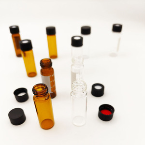ขวดแก้วสีเหลืองอำพันขนาด 2 มล. สำหรับ HPLC พร้อมฝาเกลียวแบบใช้ซ้ำได้สำหรับใช้ในห้องปฏิบัติการ - Product Image 6
