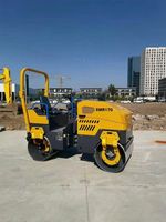 Compacteur de sol vibrant à double tambour hydraulique XMR170 de 1,68 tonne pour espaces étroits
