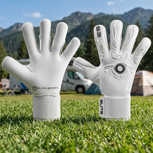 Guantes de Portero Profesionales de Látex Alemán de 4 mm, Guantes de Fútbol para Portero, Logotipo Personalizado, Fábrica OEM - Product Image 5