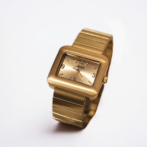 Reloj cuadrado dorado para mujer personalidad dominante, lujo simple, medieval, celebridad de Internet, reloj retro de gama alta para mujer - Product Image 5