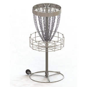 Cestino da <span class=keywords><strong>Golf</strong></span> a disco zincato a caldo con Design personalizzato diretto in fabbrica per campo da <span class=keywords><strong>Golf</strong></span> a disco - Product Image 3