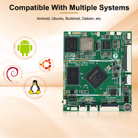 Placa SBC Personalizable con Sistema Operativo Android/Linux RK3566 de Cuatro Núcleos A55 con RAM DDR4 para Aplicaciones de Servidor/Estación de Trabajo