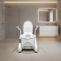 Chaise électrique d'assistance à la position debout, fonction automatique, levage, utilisation pour les toilettes