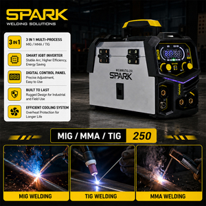 Saldatrice Inverter DC di Alta Qualità Arc <span class=keywords><strong>MIG</strong></span> MMA TIG 3 in 1 Saldatrice Integrata Novità Saldatrice <span class=keywords><strong>Mig</strong></span> Senza Gas - Product Image 4