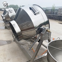 CHEFMAX Offre Spéciale commerciale Remuer Auto Machine de Cuisson Électrique Mélangeur De Cuisson Cuire robot