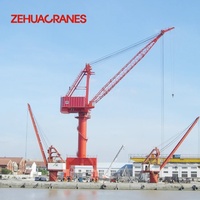 Grue portuaire multifonctionnelle haute capacité pour la manutention de matériaux en port et les opérations de quai et de chantier naval