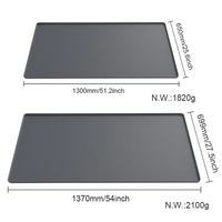 Couverture de protection pour lave-linge et sèche-linge en silicone antidérapant, tapis imperméable pour la protection du dessus du lave-linge, pour la maison, la cuisine, la buanderie