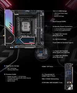 Tarjeta Madre ASRock Z790 PG-ITX/TB4 Mini, Compatible con Memoria DDR5, Interfaz Dual Thunderbolt 4, Placa Base I9 13900k - Product Image 5