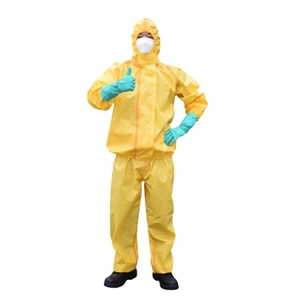 Ropa de protección química <span class=keywords><strong>Traje</strong></span> DE SEGURIDAD anticorte antiestático Bota <span class=keywords><strong>Agua</strong></span>-Antiestático SMS Overol <span class=keywords><strong>Traje</strong></span> Hazmat - Product Image 1