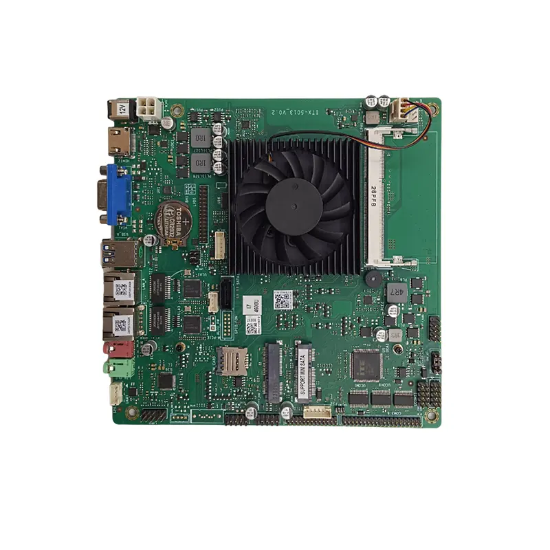 Scheda madre DDR3 di grado industriale 17x17cm i3 i5 i7 Mini ITX