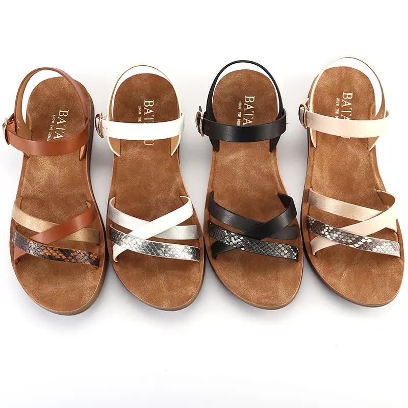 New Trend Wholesale Sandals Women Shoes Women Sandals Open Toe Flat Casual Sandals