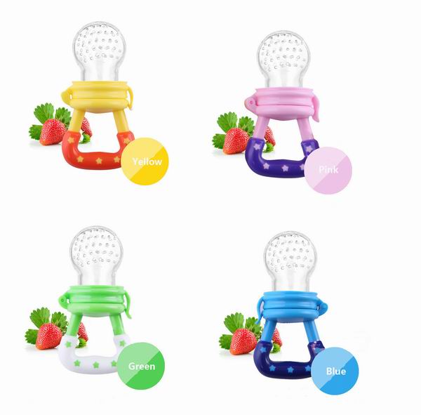 New Design Fresh Fruit Food Kids Nipple Feeding Safe Milk Feeder For Baby Pacifier Bottles Nipple Teat Nibbler