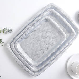 ถาดจัดระเบียบอะคริลิกใส KRA-611 355*245-ถาดผ้าพลาสติกสำหรับธุรกิจโรงแรมคาเฟ่ของใช้ในครัวเรือน - Product Image 1