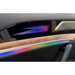 Bande lumineuse LED RGBIC en acrylique pour éclairage d'ambiance intérieur de voiture, lampe néon pour Neta S 2022-2024 (vente en gros) - Product Image 3