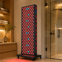 Grand panneau de luminothérapie rouge OEM ODM pour tout le corps, panneau LED infrarouge proche 660nm 850nm avec support réglable