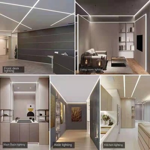 Profil LED en aluminium anodisé en forme de T 30*10mm à bon prix, avec couvercle PC, grade T6, blanc chaud 3500K, pour plafond - Product Image 5