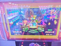 Console de jeu vidéo de tir d'arcade à monnayeur avec pistolet optique, prise en charge de l'anglais pour centres de divertissement, 2 joueurs, en métal