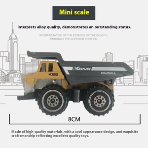 1:64 Scale Single Color Alloy <strong>Engineering</strong> <strong>Simulation</strong> Diecast Toy Car Children's Gift in Box Zinc Alloy Sliding Metal Car - Product Image 5