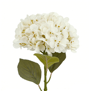 Ortensie Bianche Artificiali con Steli, Fiori Finti con Steli per Bouquet Fai-da-Te e Decorazioni Matrimoniali - Product Image 4