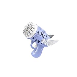 Juguetes al aire libre de verano, cohete Gatling, máquina de goma de mascar, 23 agujeros, súper Multi-burbuja automática, pistolas de burbujas, 2022 - Product Image 3