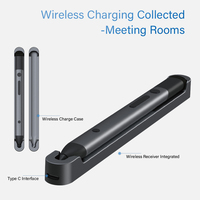 Stylo pointeur laser intelligent, stylo promotionnel, télécommande sans fil électronique pour présentations PPT, rechargeable, sensibilité à la pression 4096 niveaux, aluminium