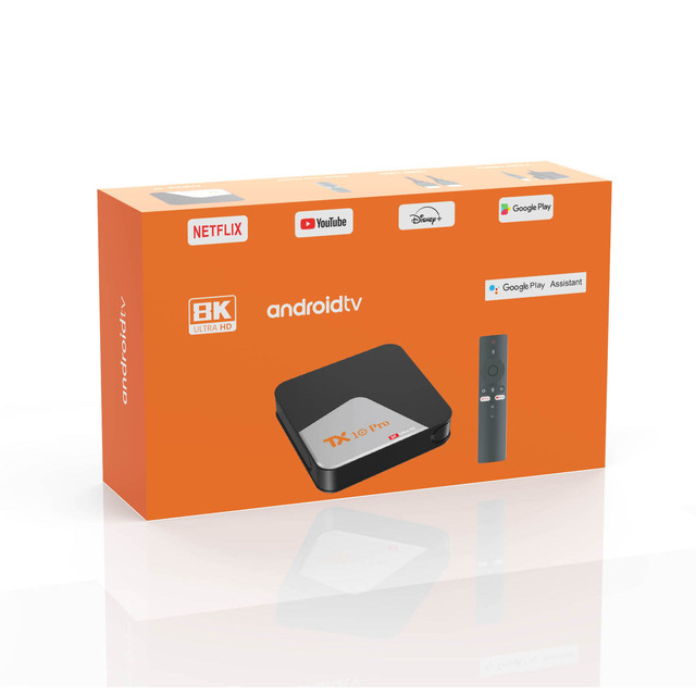 ATV Android TV BOX Android 13.0 TX10 PRO AIIwinner H313 ANDROID TV 2.4/5G Wifi 8K Ultra HD Media Player