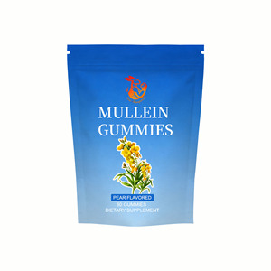 Complément de santé : Gommes de molène 2000 mg – Extrait de molène pour soutenir la santé pulmonaire et respiratoire et stimuler la fonction immunitaire - Product Image 1