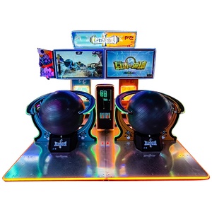 อุปกรณ์เกมอาร์เคดแบบหยอดเหรียญ นวัตกรรมใหม่ พร้อมหน้าจอหลายจอ สำหรับเกมแข่งขันแบบผลักบอล - Product Image 4