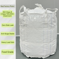 Amidon de tapioca en sac FIBC de 850 kg, sac jumbo d'amidon de manioc avec doublure PE, anti-agglomération, résistant à l'humidité, pour l'emballage de farine d'amidon